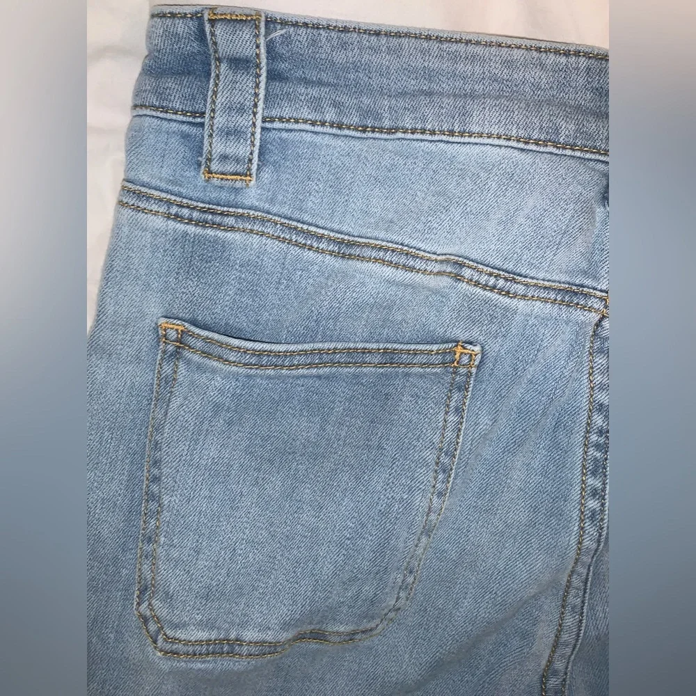 Anthropologie Pilcro Letterpress high waist wide leg jeans women’s size 28 - Picture 11 of 15